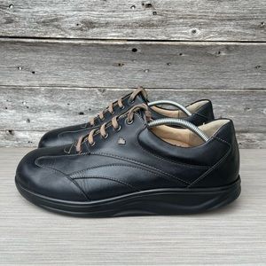 Finn Comfort Men’s Size 11 Black Leather Sneakers